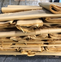 Shredding Fruit protective bags in bale