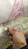 Organza fabric rolls